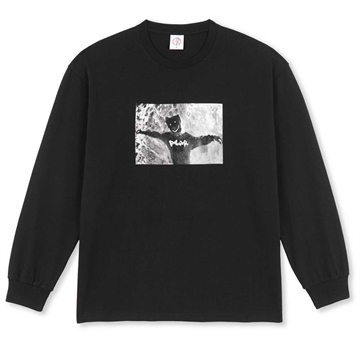 Polar Skate Co. T-shirt L/S Sustained Disintegration Black